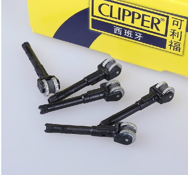 可利福打火机clipper气体火机火石架 大号  小号  圆轮架子
