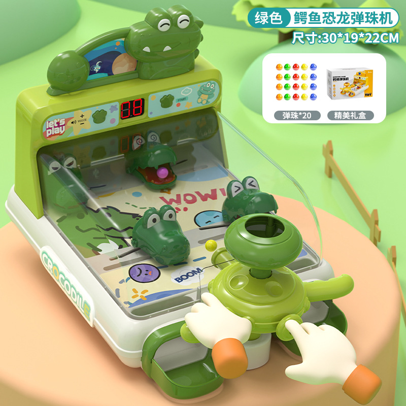 Máquina de Pinball Eléctrica Infantil de Plástico con Conteo de Puntos e Interacción