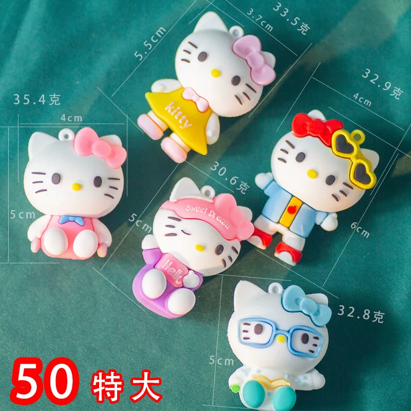 Hello kitty, большой мультяшный трехмерный PVC-кукла, подарок на день рождения