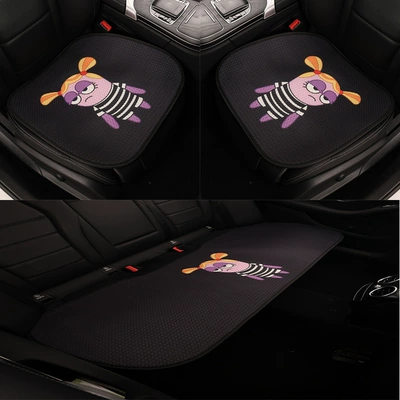 Car Seat Cushion, Summer All-Season – Seat cushion, seat cover - bully-fish-base-three-piece-set-printed-4-color-bichburg