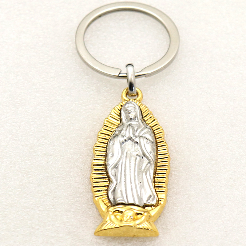 Retro Style 1 Piece Human Bag Cartoon Bag Pendant Keychain Alloy Metal Retro Bag Pendant Keychain