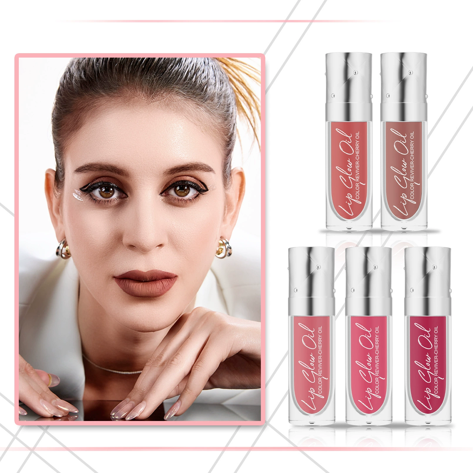 Помада HelloKiss, блеск для губ, помада-мате, светлый оттенок, не исчезает