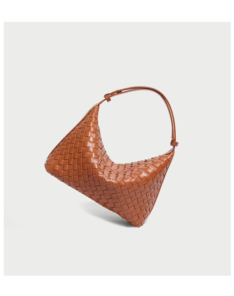 Solid Color Pattern All Seasons Season Women's Medium Pu Leather Solid Color Elegant Streetwear Dumpling Shape Zipper Shoulder Bag