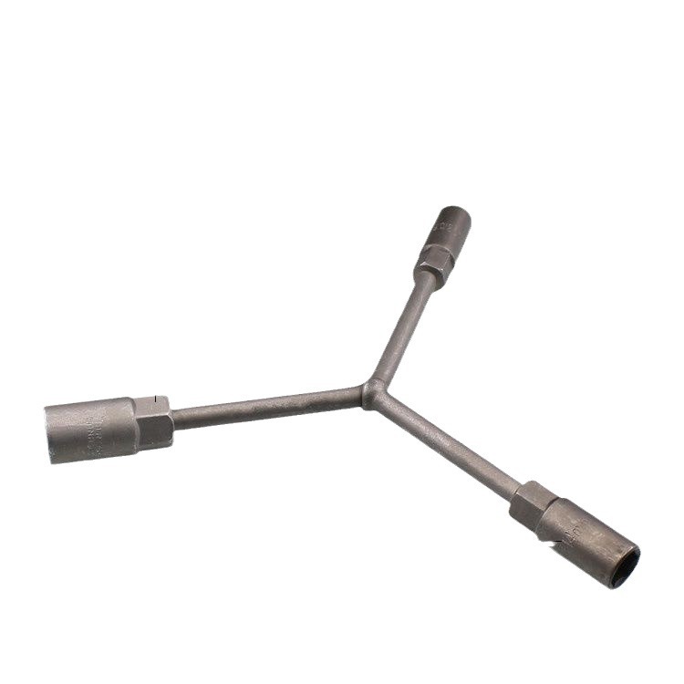 Coche eléctrico motocicleta llave de tres horquillas Y tipo hexagonal llave de carcasa de reparación de la máquina herramienta de reparación