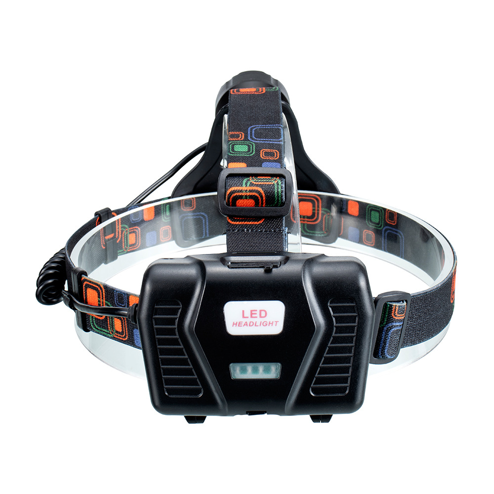 Nytt 3 18650 batteri USB-laddning XHP70 starkt skalligt ljus LED utomhusbelysning highlighter strålkastare_voghion.com