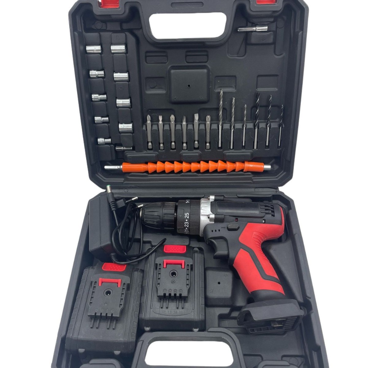 Fábrica directa venta transfronteriza caliente taladro eléctrico de litio 21V taladro eléctrico multifuncional destornillador eléctrico recargable