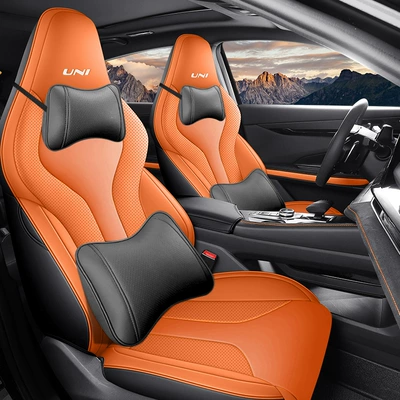 Modelə uyğun (Original) oturacaq örtükləri Covers, Full Surround Car Seat - extreme-flame-orange-deluxe-edition-note-model-year-rear-all-inclusive