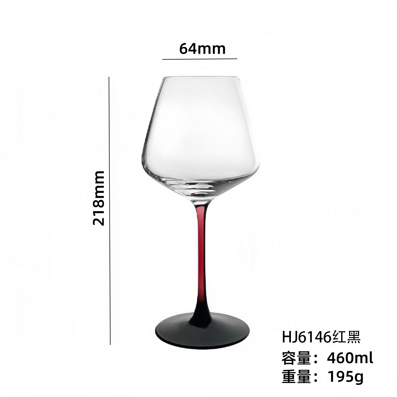 Fábrica directa de corte en frío serie de tazas de cristal tazas de vino