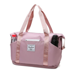 New travel bag large capacity waterproof luggage bag fitness sports bag flight hotel travel bag factory goods wholesale