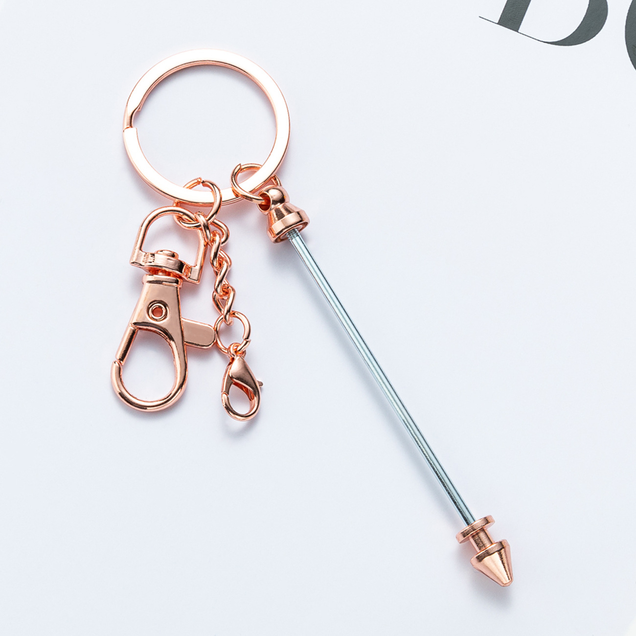 Keychain de bala de metal en stock evento de regalo conmemorativo llavero bolsas creativas colgante colgante llavero