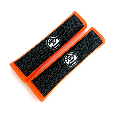 Seat belt shoulder pad, Car seat belt shoulder pad - sword-orange