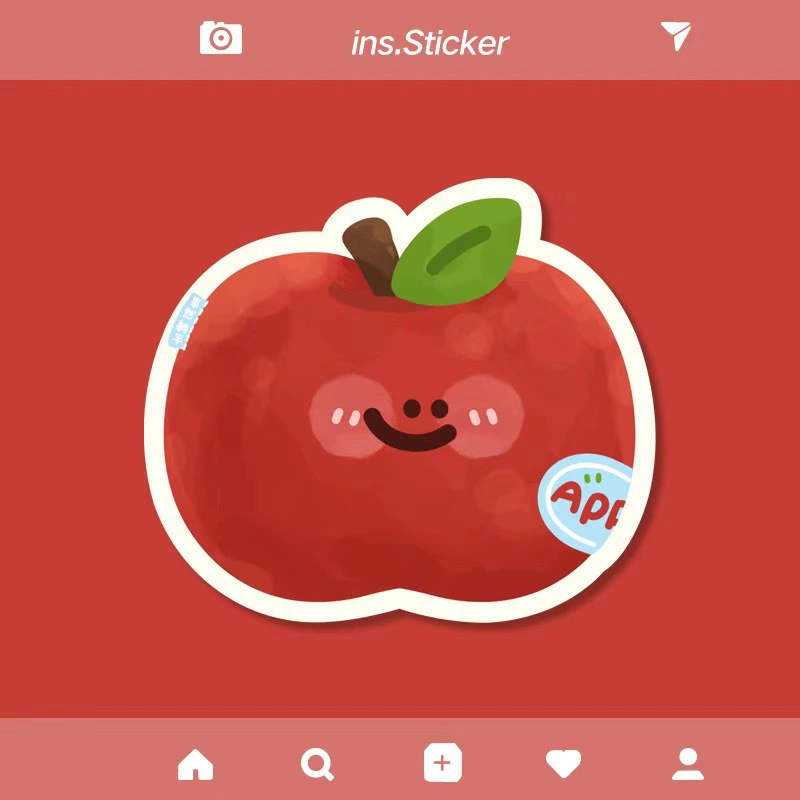 Чужой мультфильм милый яблоко диатомовая грязь коврик для мыши противоскользящий креативный веселый офисный игровой коврик для мыши оптом