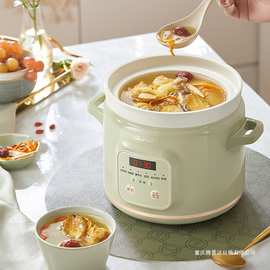 Bear/小熊 DDG-E20M1电炖锅家用多功能智能预约2升陶瓷煮粥煲汤锅