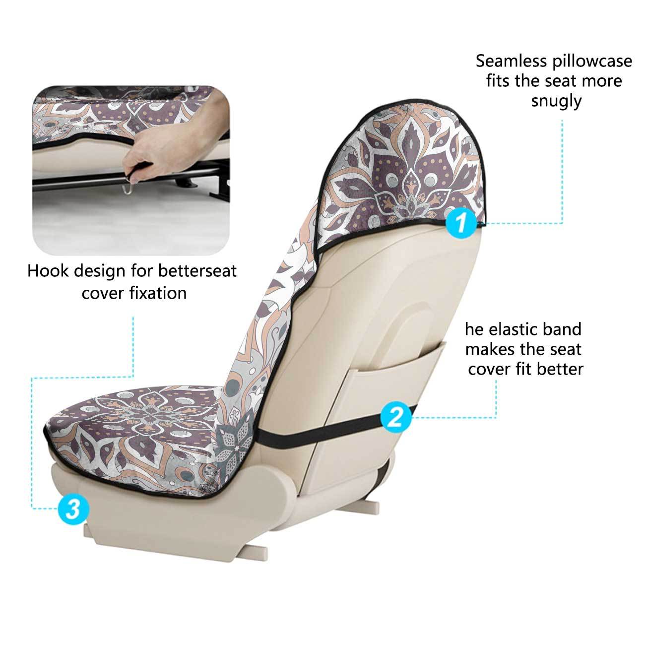 Car seat towel cover front seat protector suitable for gym and exercise, universal for all seasons, car use 31