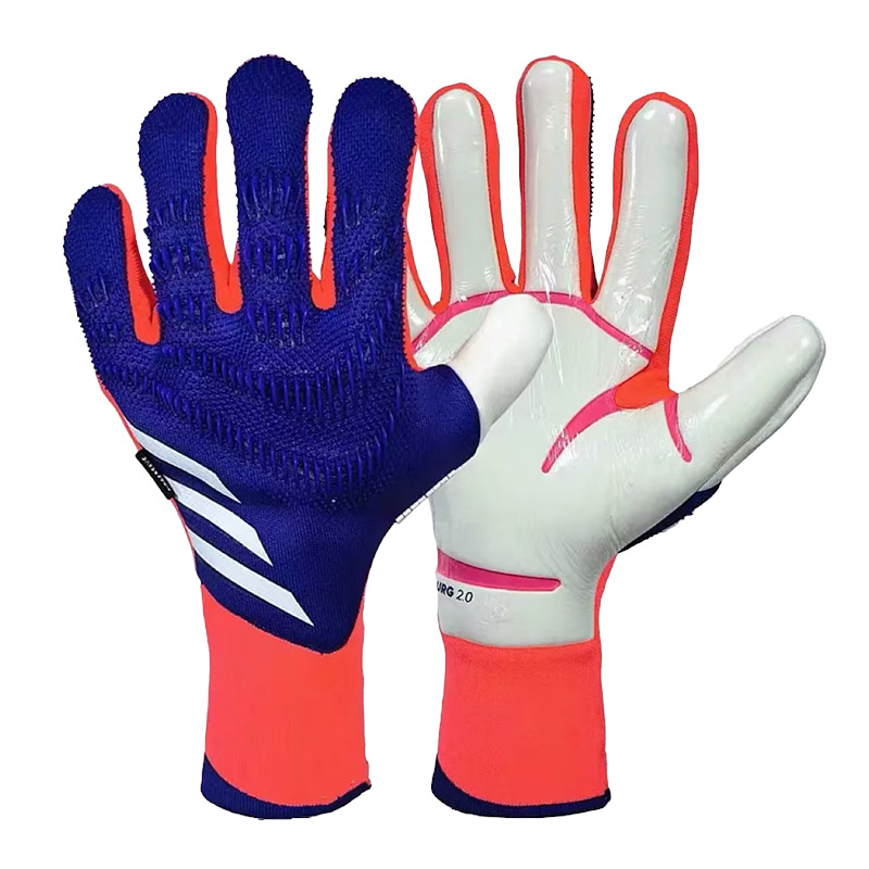 25 nuevos guantes de portero Falcon engrosamiento antideslizante látex profesional resistente al desgaste y transpirable portero sin protección competencia de entrenamiento