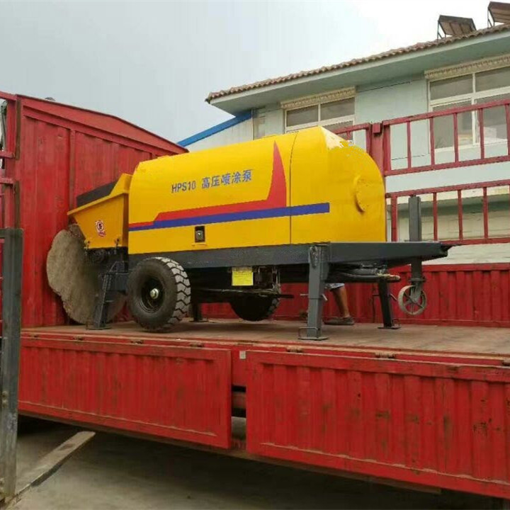 新赛高压喷涂泵 混凝土输送泵 喷浆机 砂浆喷涂机打隧道喷枪