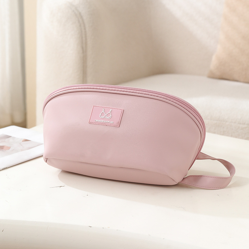 下着下着分注収納袋PU枕下着バッグ純色旅行防水ブラジャー収納バッグ大容量|undefined