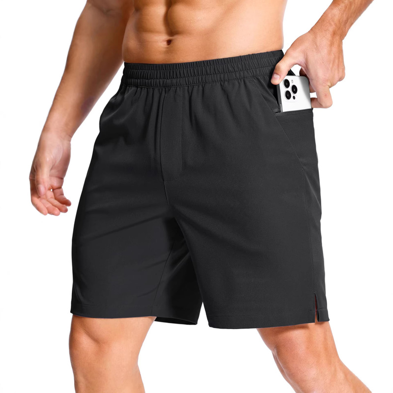 Men's Lightweight Athletic Shorts with Zipper Pockets, Gym Workout Running Quick-Dry Tennis Shorts Men's Lightweight Athletic Shorts with Zipper Pockets, Gym Workout Running Quick-Dry Tennis Shorts