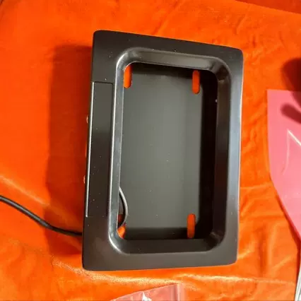 跨境热销 美规 摩托车牌照盖框架车牌框翻车牌架车牌托车牌架卷帘