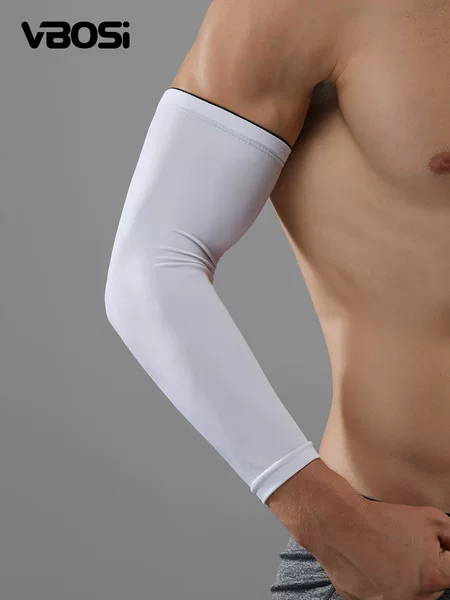 VBOSI elbow support, elastic compression arm sleeve, designed for basketball, fitness, and tennis, wholesale elbow protectors