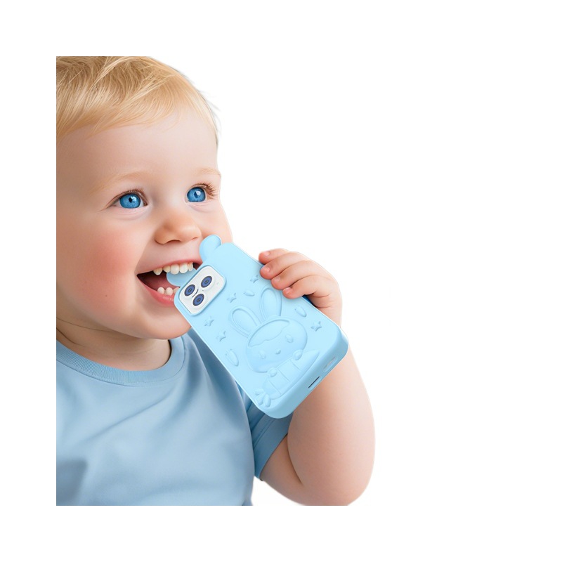 Children's Toy Mobile Phone Artificial Baby Touch Screen Enlightenment Early Education Music Phone Model Boys and Girls Can Chew 5