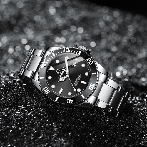 Green Water Ghost Watch for Women and Men Non-mechanical Watch Dawn Couple Watch Wholesale Waterproof Fashionable Luminous Men's Watch