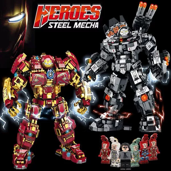 Robot, doll, 2868 pieces