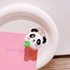 Hd4257 Cute mini panda hair circle sweet girl trumpet grabbing duckbill new tide cool new hair accessories