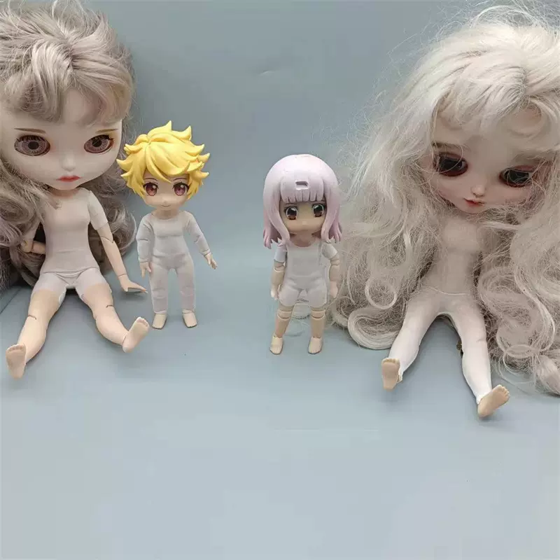ob11娃衣ymy小布blythe娃娃衣服6分BJD防染色服弹力衣超薄高弹
