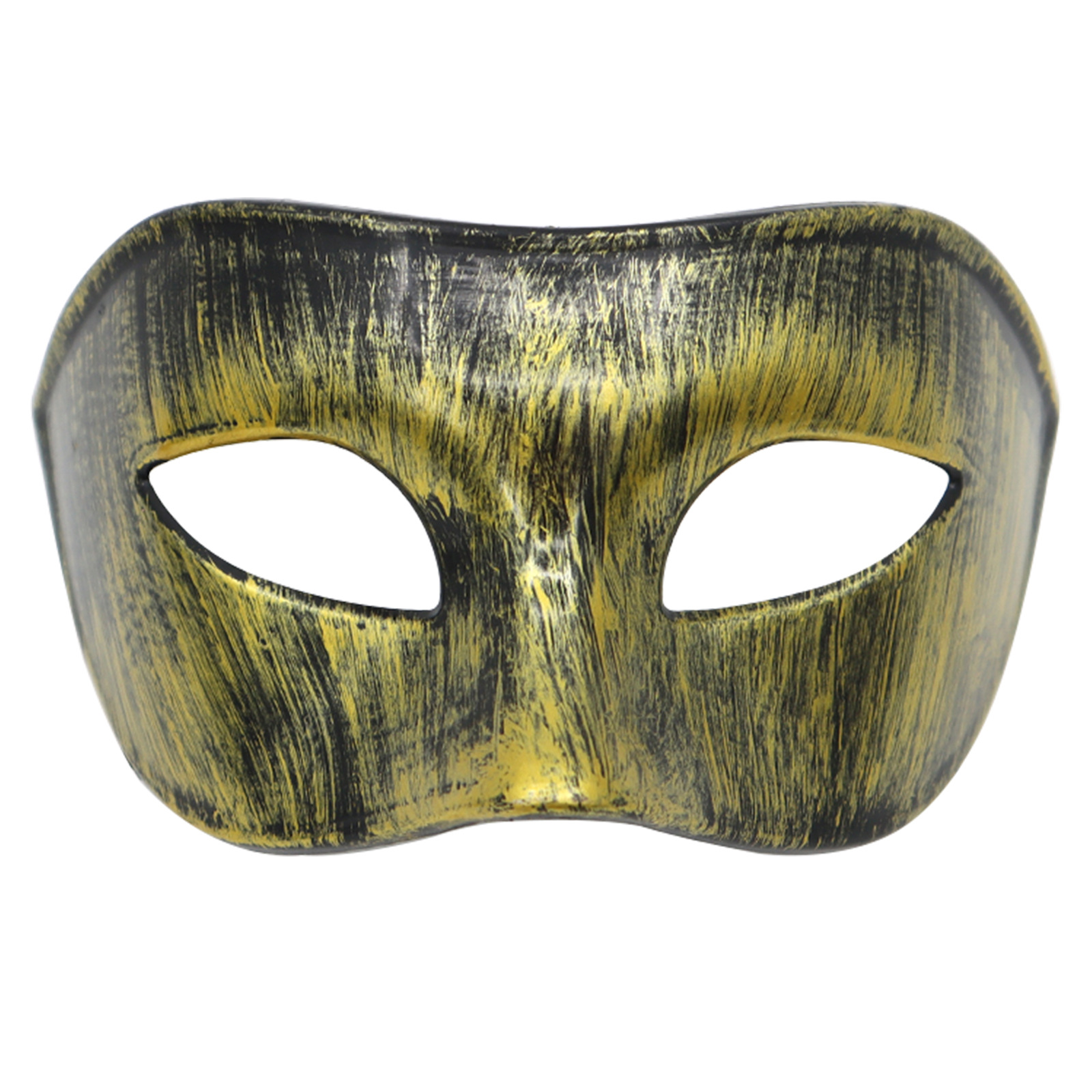 Amazon Hot Sale Fiesta de baile de mitad de cara gruesa para adultos mascarillas de ojos de hombre PP máscaras de cabeza plana retro