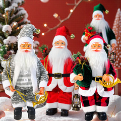 国境を越えたクリスマス13インチサンタクロース人形ショーウインドー装飾用品プレゼント