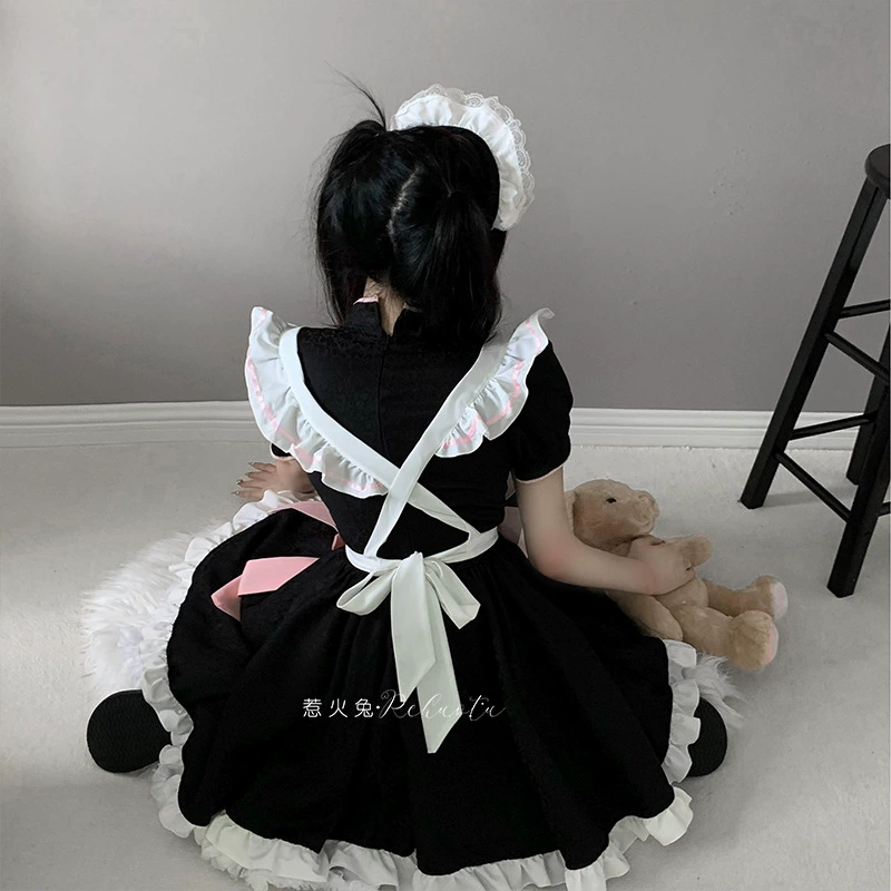 Платье, японский комплект, кимоно, сексуальный костюм, стильLolita, китайский стиль