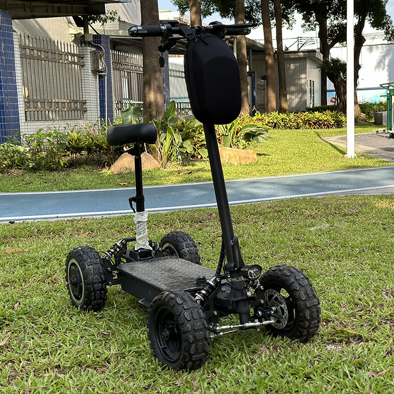 11inch Off-Road Tire Four-Wheel Electric Scooter for the Elderly Foldableable Portable Scooter for the Elderly Factory Home