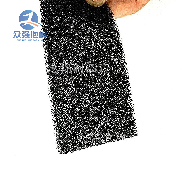 配电柜防尘网过滤棉垫批发阻燃防火黑色聚氨酯透气通风隔尘海绵
