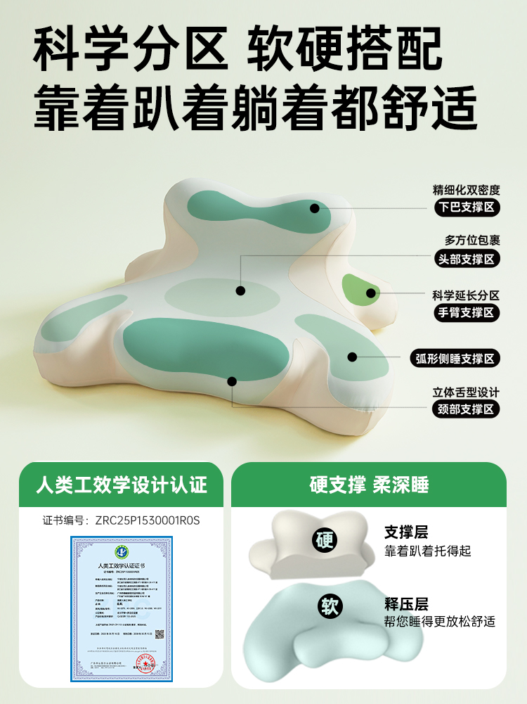 Mobile Phone Pillow, Neck Protection Pillow, Bedside Cushion for Lying on the Bed, Pillow for Using the Phone While Lying down