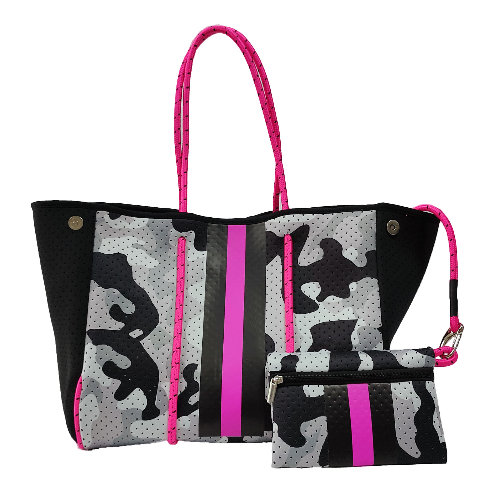 Bolsa perforada de material de buceo, bolsa de playa madre-hijo, bolsa de gimnasio, bolsa de hombro para deportes acuáticos y ocio, impermeable