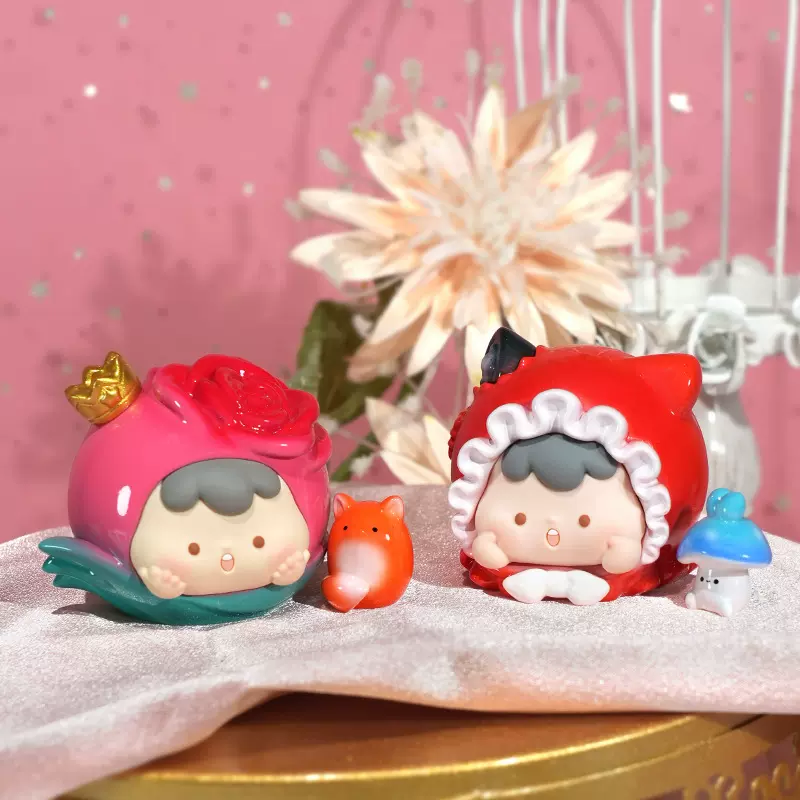 正版童话小剧场盲盒手办可爱潮玩公仔崽崽系列桌面摆件创意礼物