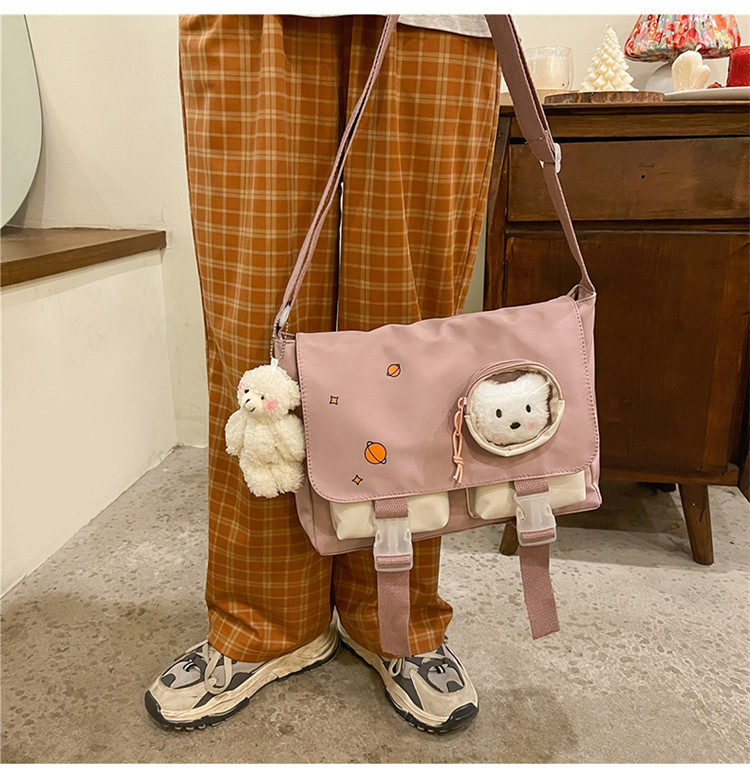 Wholesale Fashion Cartoon Doll Pendant Messenger Bag Nihaojewelry display picture 10