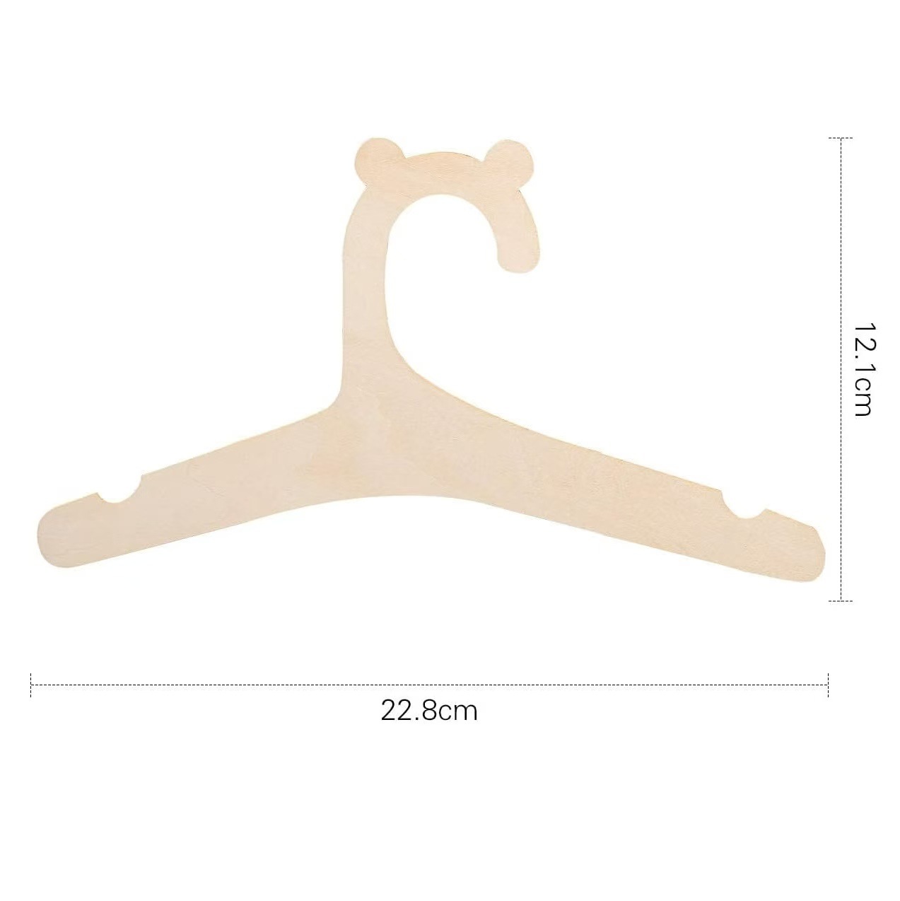 Perchas de madera para niños Perchas para niños con forma de oso Perchas para niños Colgantes para el hogar creativos Perchas de decoración de habitaciones para niños de bricolaje