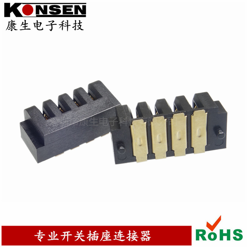 Printer Battery Charging Stand 2.5Ph Speaker Battery Connector Female Patch B01F-4P-Smt