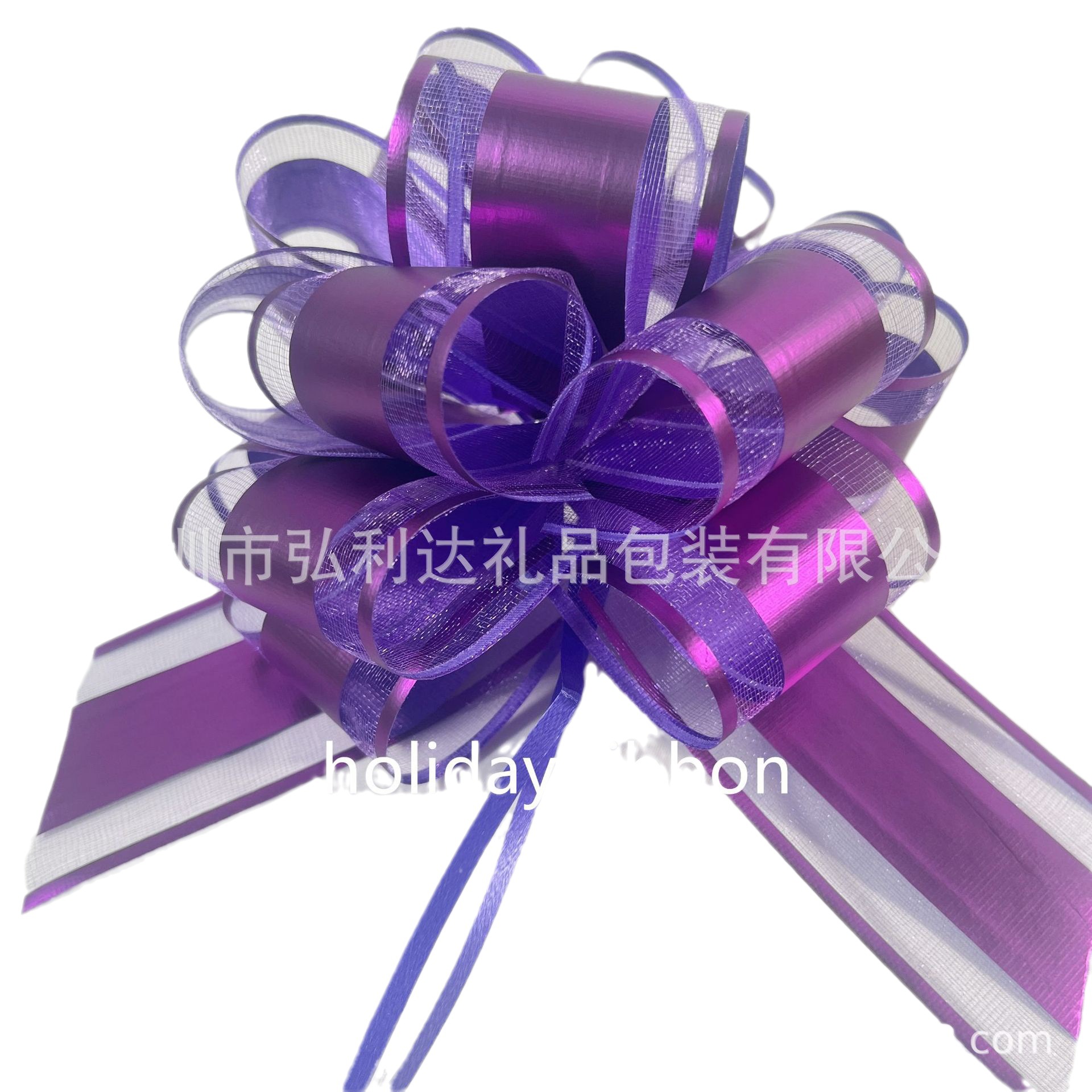 Nuevos materiales de embalaje de flores de bodas de impresión de PP de tamaño grande flores de bolas de arco de flores de mano al por mayor