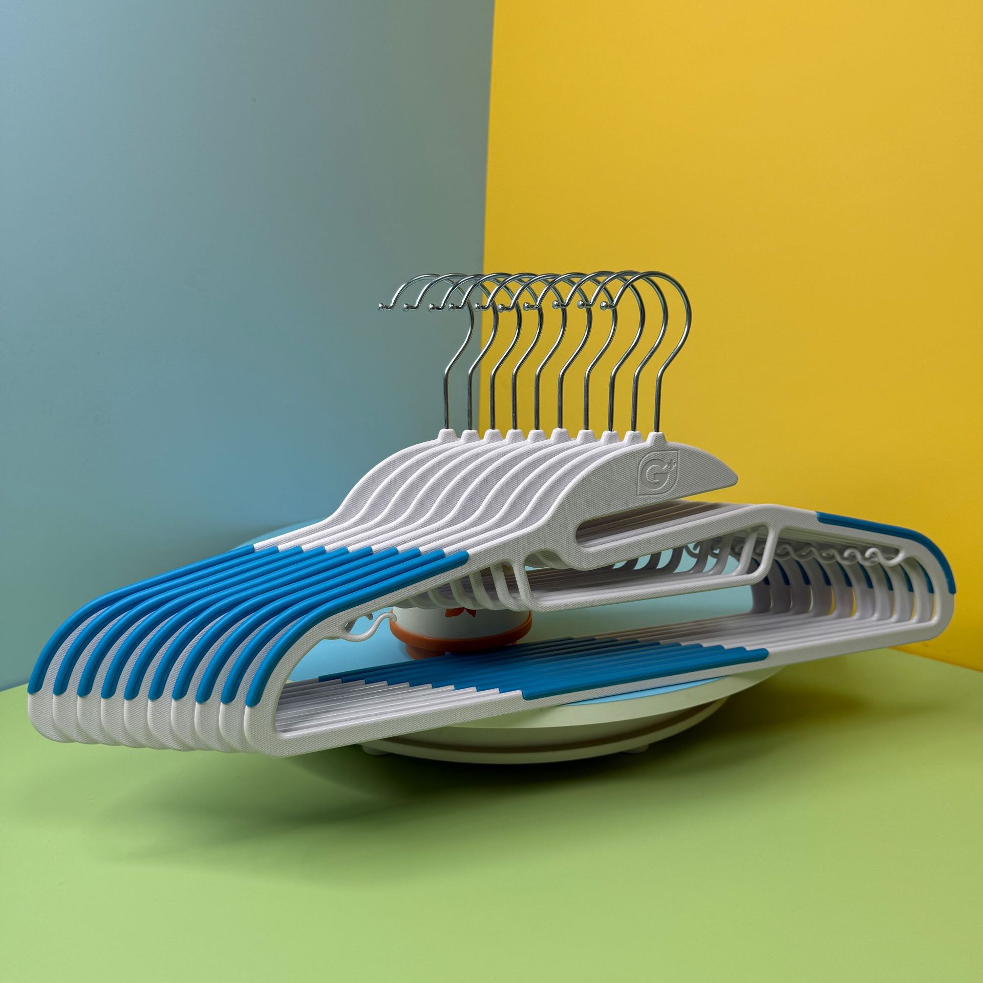 [리얼샷 G+화이트+플레인+스카이블루]