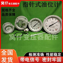 油浸式電力變壓器油位計指針式油位表油枕頭側裝電接點液位顯示器
