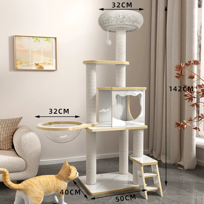 Специальная деревянная многослойная большая платформа для прыжков с кошачьей подставка для кошек Four Seasons Универсальная камера для захвата кошачьей скалолазания игрушка для кошек