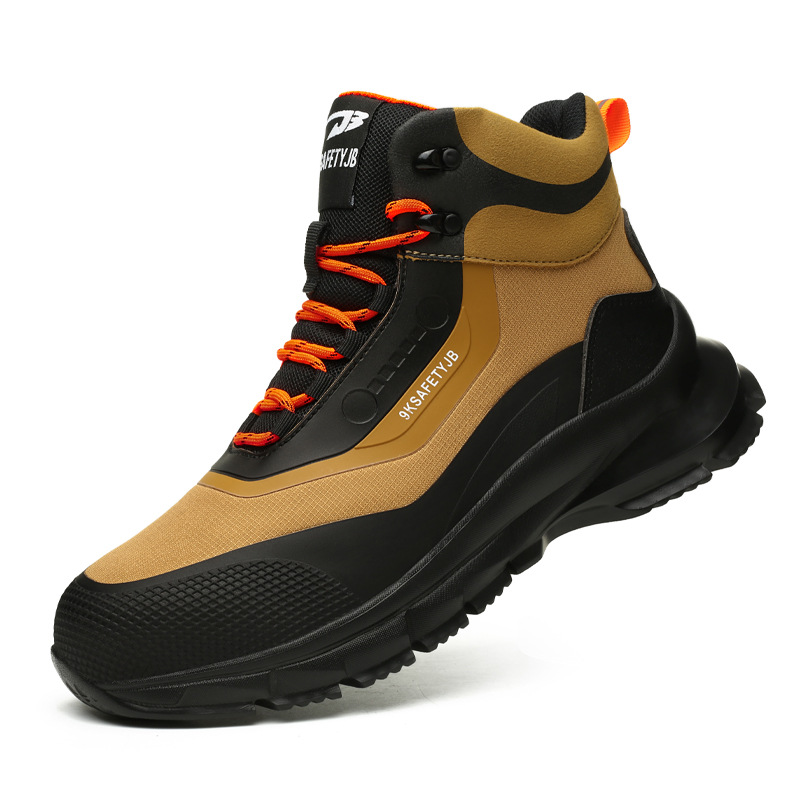 Nuevas botas de seguridad a prueba de polvo a prueba de arena soportan procesamiento personalizado ligero y de moda no cansado zapatos de protección laboral