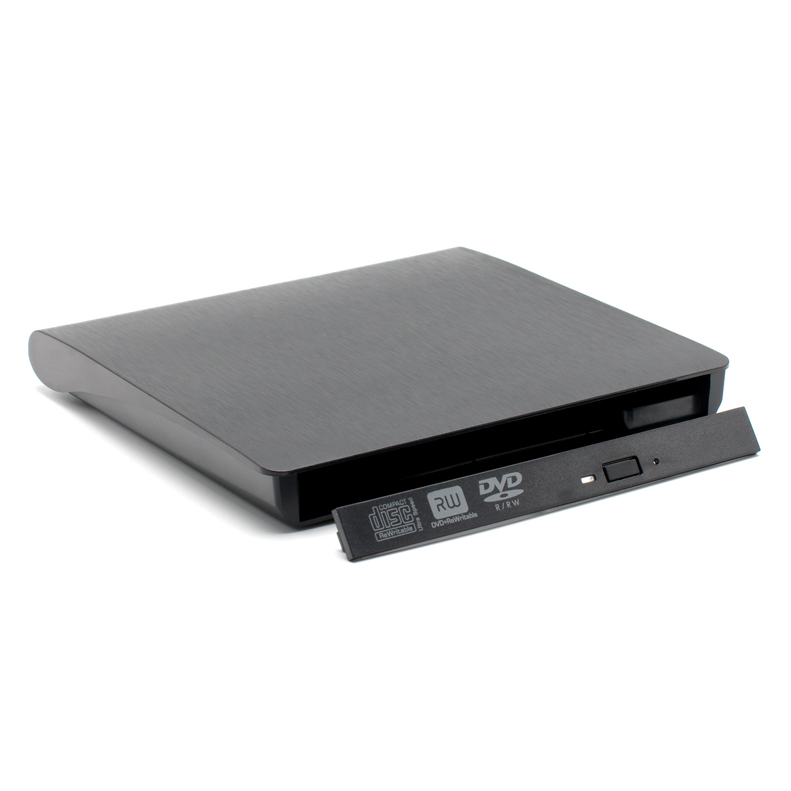 Внешний оптический привод (Ritz) USB 3.0/2.0, тонкий DVD±RW, покрытие под металлик, 9.5/12.7 мм