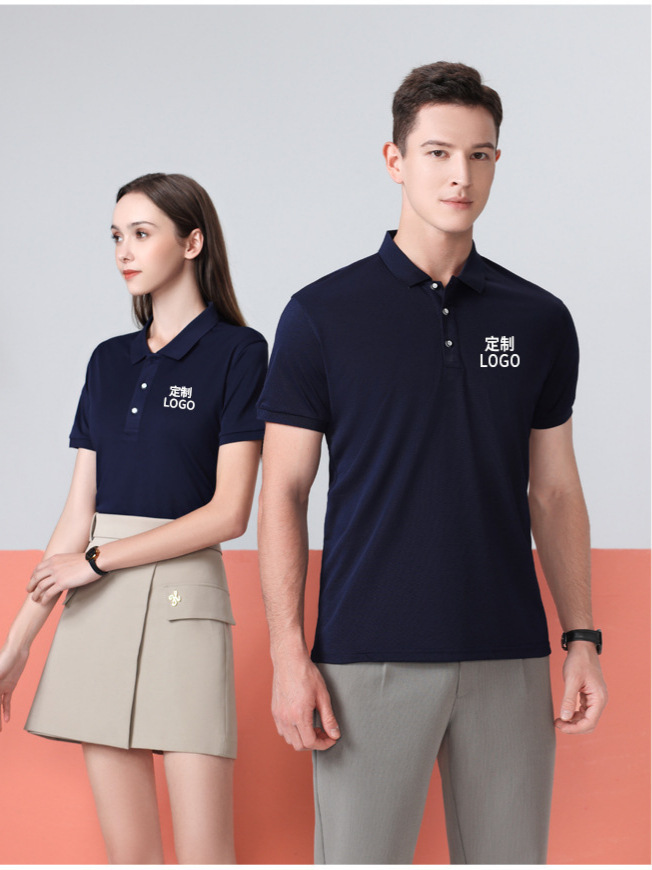 Precio de alto sexo manga corta solapa cultural camisa publicitaria logo bordado polo corporativo ropa de trabajo camiseta personalizada image 6