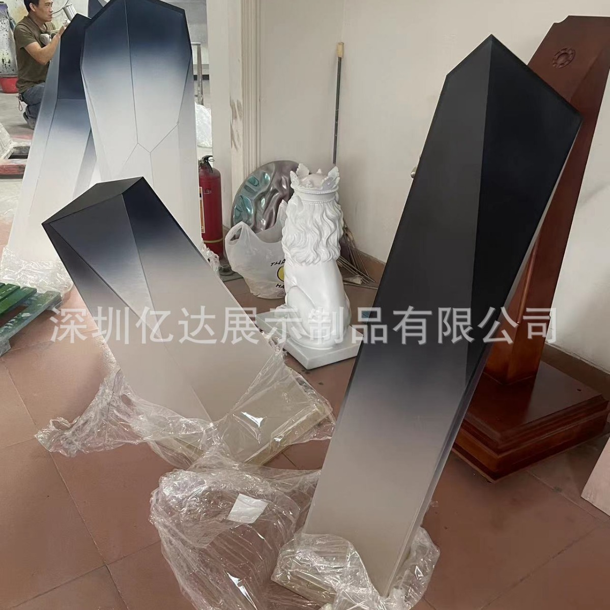 亚克力多彩水晶柱冰柱冰凌模型装饰景道具制作装饰摆件