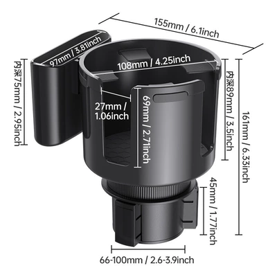Shunwei car cup holder large Car cup holder/beverage holder