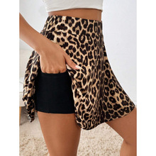 C 91764 Digital Print High Waist sport Skort ����ӡ��������
